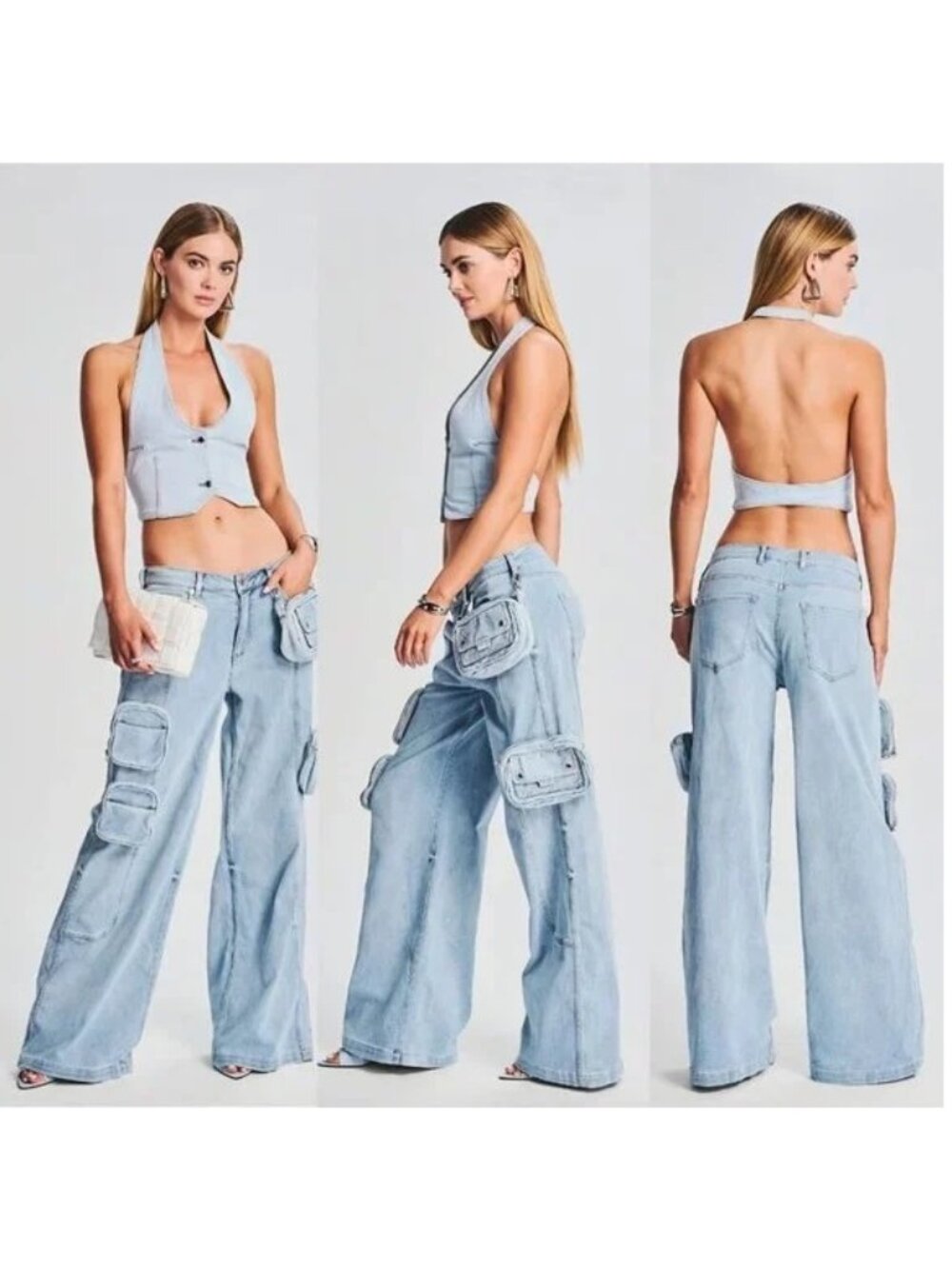 SER.O.YA "SOLD OUT online" Stephy Cargo Pant, Size 26/ Waist 32"